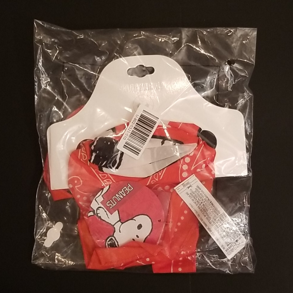 NIP Orange Snoopy Bandana - Picture 4 of 5